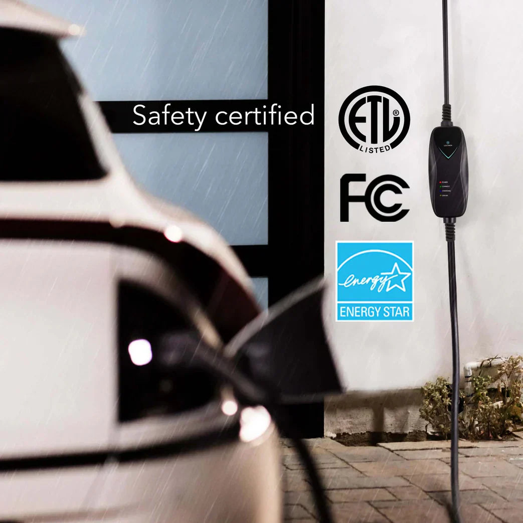 120V J1772 Portable Charger w/ App